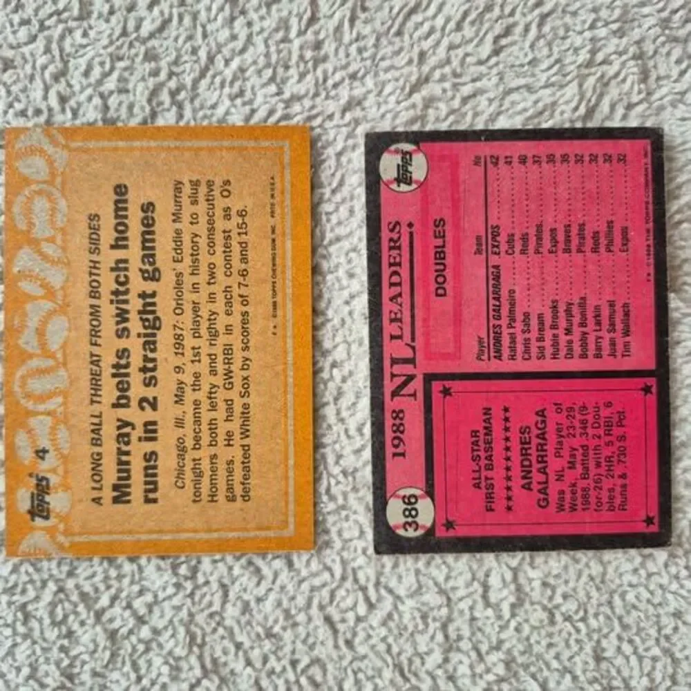 Unbranded vintage topps